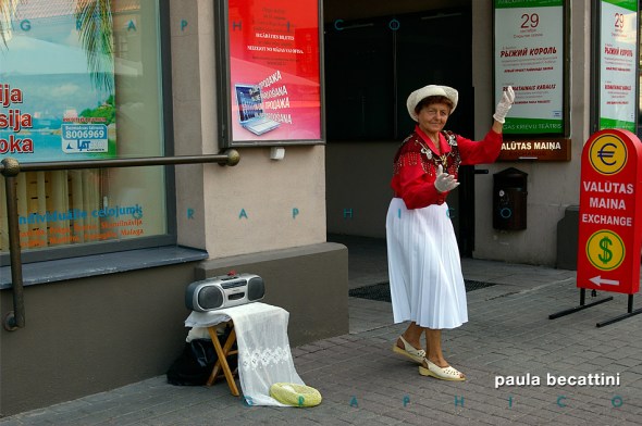 La ballerina di Parnu (Estonia)