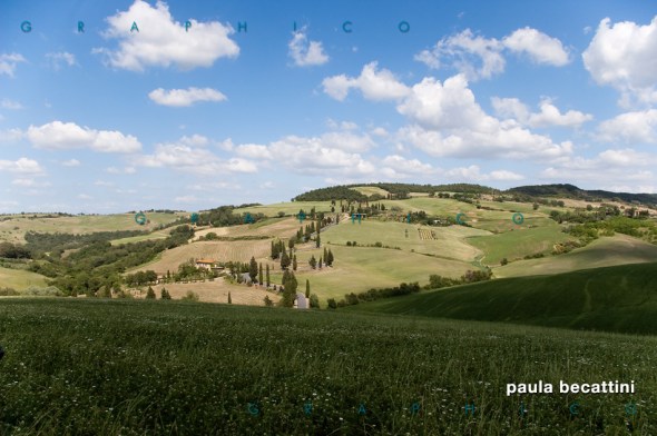Val d'Orcia - Tornanti di Monticchiello