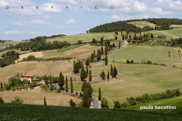 Val d'Orcia - Tornanti di Monticchiello