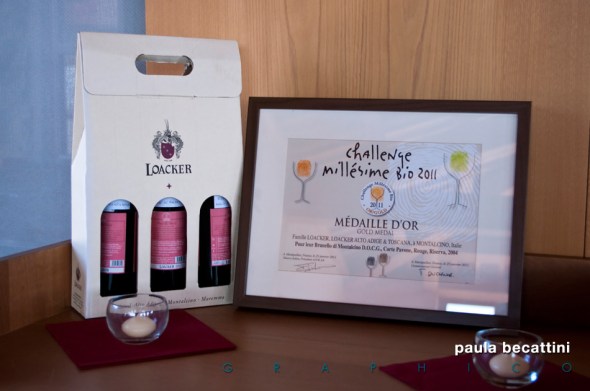 Challange millésime Bio 2001 - Médaille d'Or Challange millésime Bio 2001 - Médaille d'Or