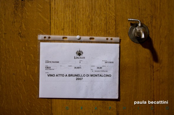 Botte (particolare) Botte (particolare)