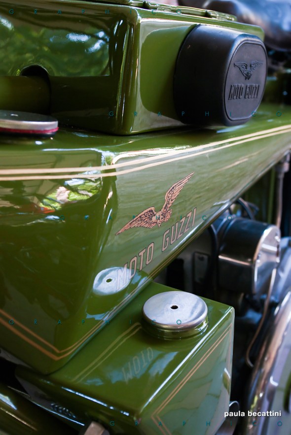 Serbatoio di un sottocanna - Moto Guzzi