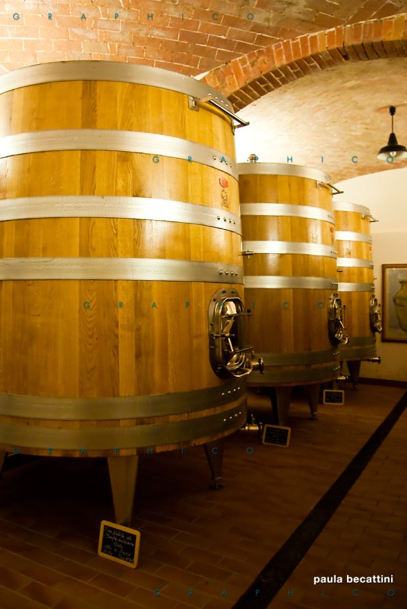 Tini tronco conici atti alla maturazione del Nobile di Montepulciano Bindella Tini tronco conici atti alla maturazione del Nobile di Montepulciano Bindella