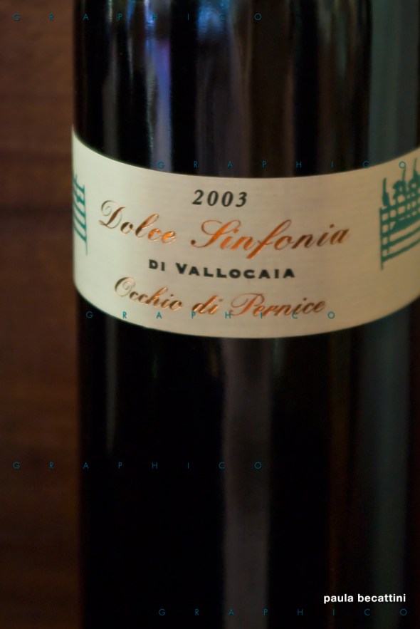 Vin Santo Colli dell'Etruria Centrale DOC - Dolce Sinfonia Occhio di Pernice 2003 Vin Santo Colli dell'Etruria Centrale DOC - Dolce Sinfonia Occhio di Pernice 2003