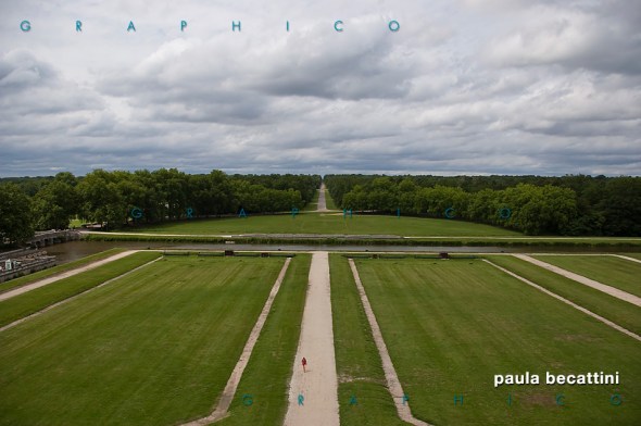 I giardini del Castello di Chambord (Loira, Francia)