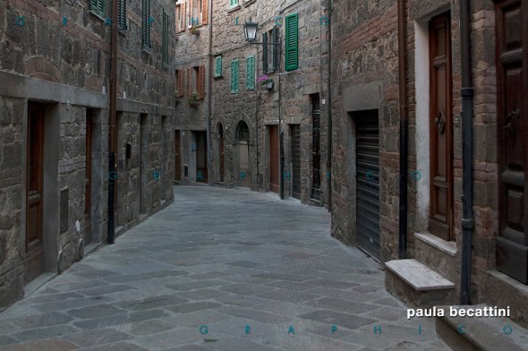 Abbadia San Salvatore: via.