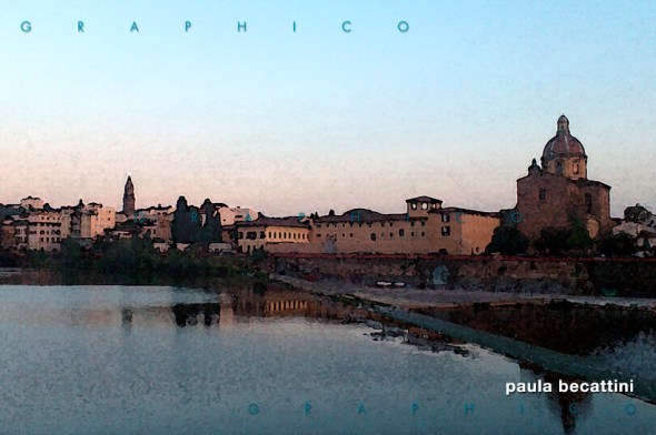 Veduta dal lungarno della Chiesa di San Frediano in Cestello