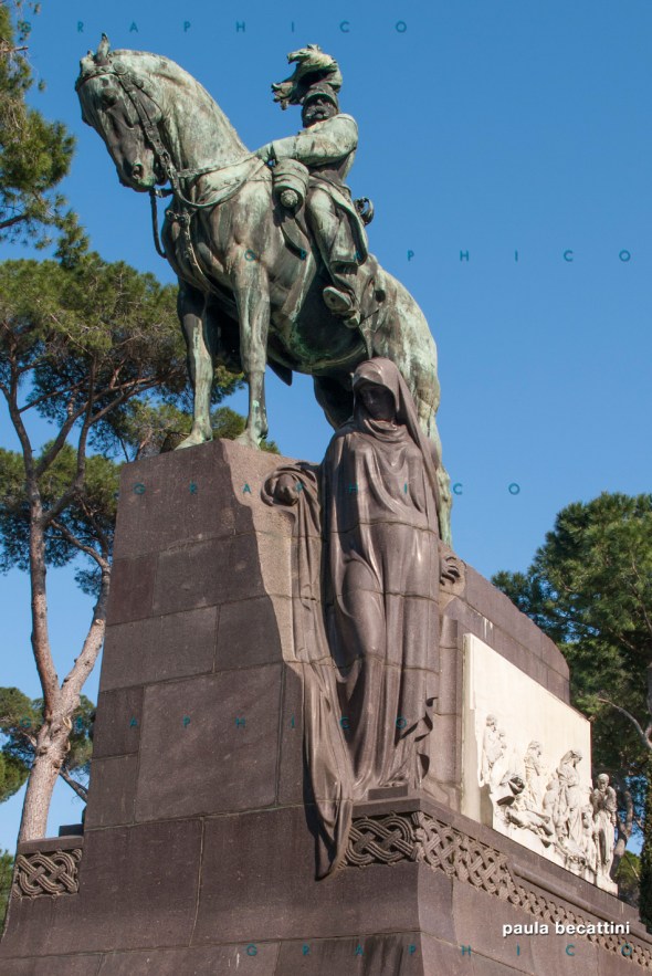 Umberto I Re d'Italia - Vialla Borghese (Roma)