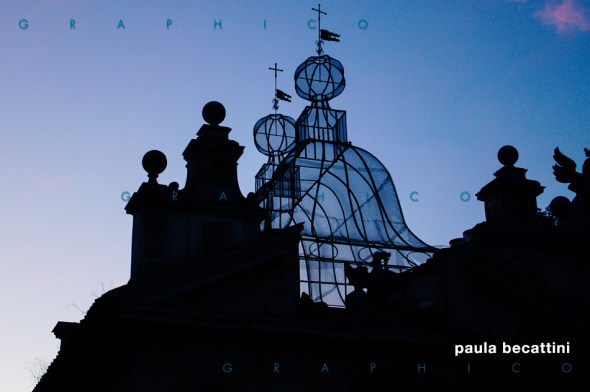 Villa Borghese: tramonto